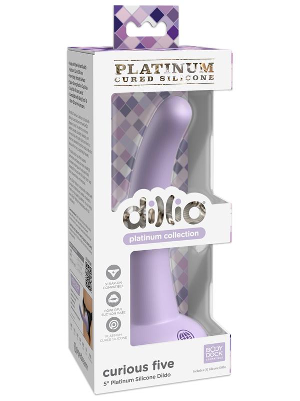 Dillio Platinum Curious Five 5 in. Purple