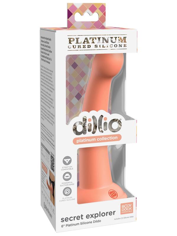 Dillio Platinum Secret Explorer 6 in. Peach