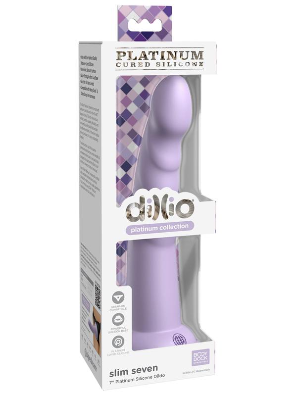 Dillio Platinum Slim Seven 7 in. Purple