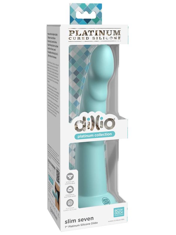 Dillio Platinum Slim Seven 7 in. Teal