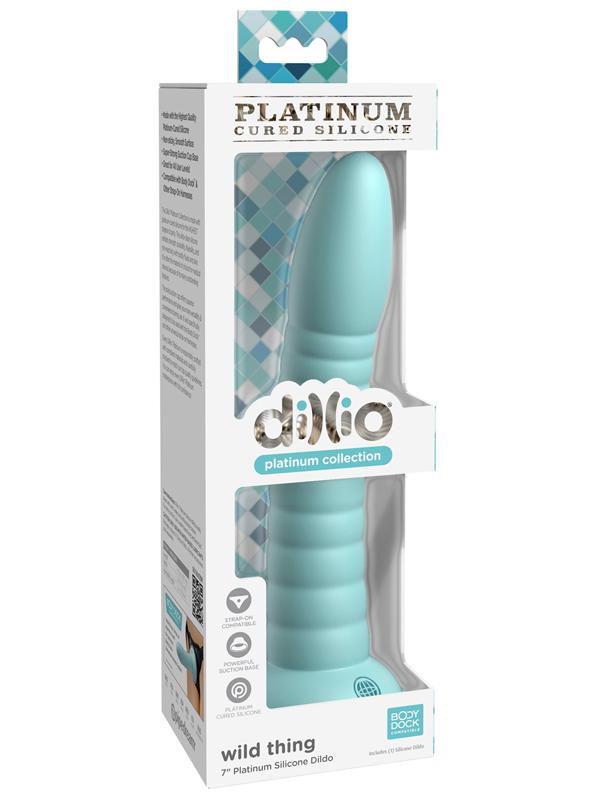 Dillio Platinum Wild Thing 7 in. Teal