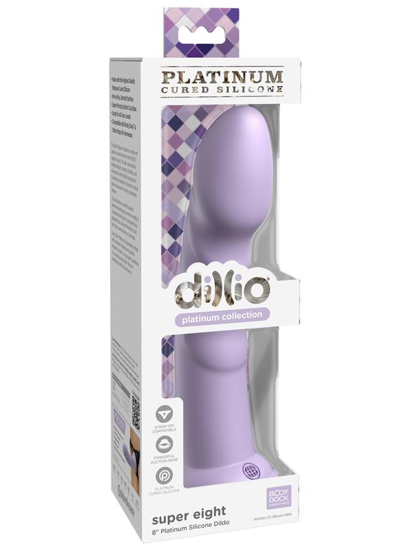 Dillio Platinum Super Eight 8 in. Purple