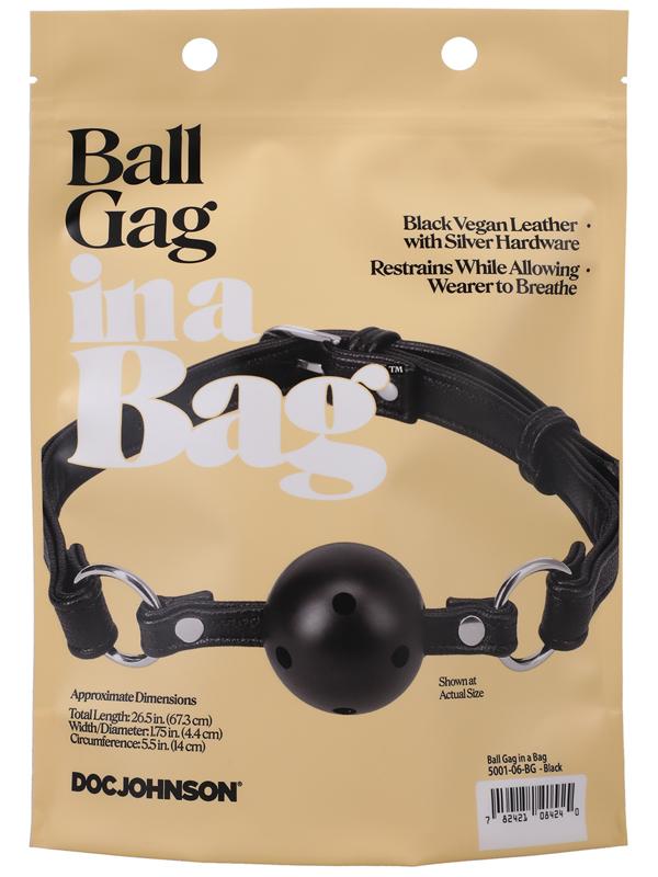 Ball Gag In A Bag Black