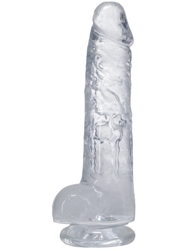 Big Dick In A Bag 8 inch Clear