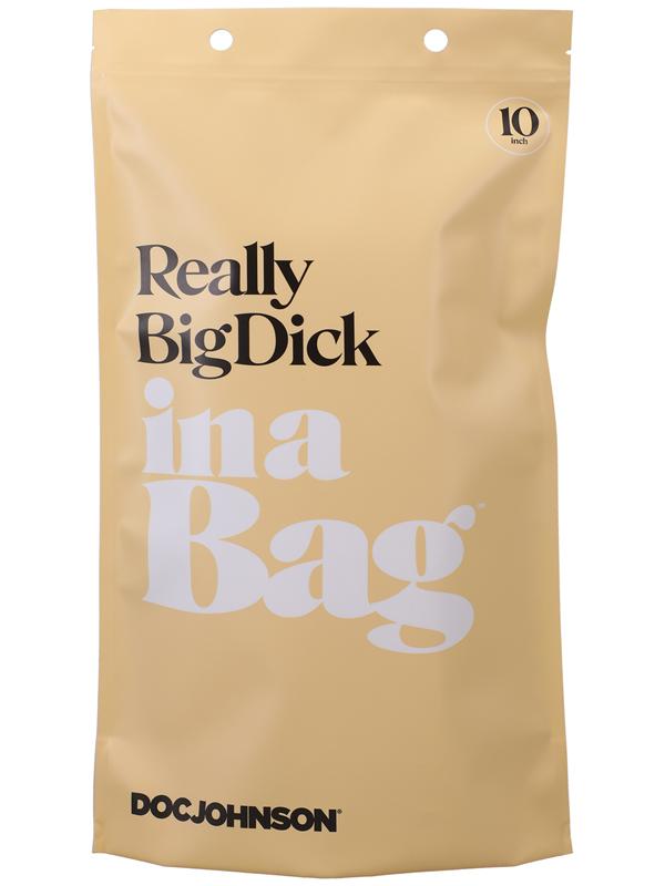 Really Big Dick In A Bag 10 inch Clear