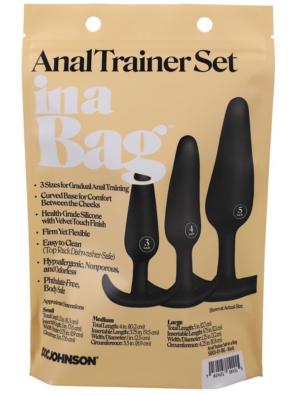 Anal Trainer Set In A Bag