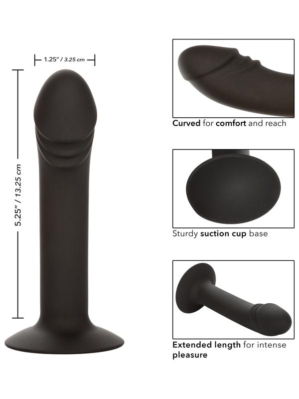 Silicone Curved Anal Stud