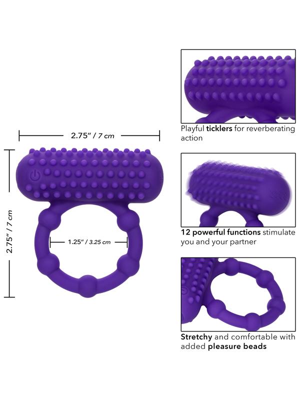 Silicone Rechargeable 5 Bead Maximus Ring