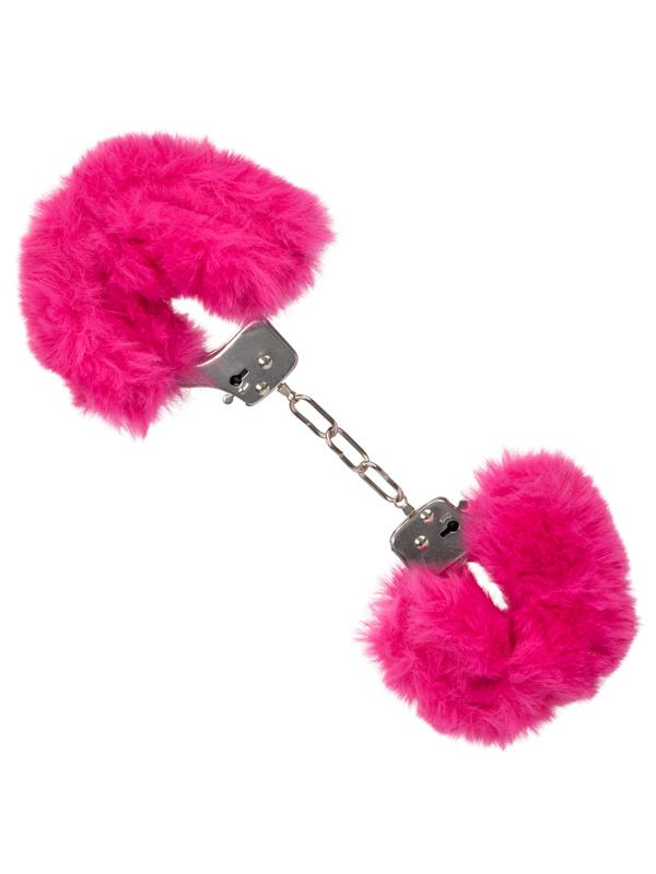 Ultra Fluffy Furry Cuffs Pink