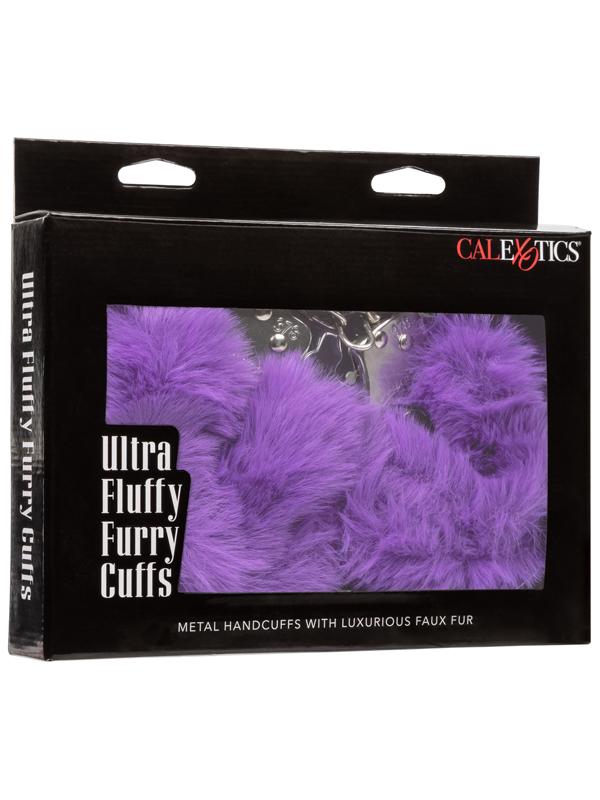 Ultra Fluffy Furry Cuffs  Purple