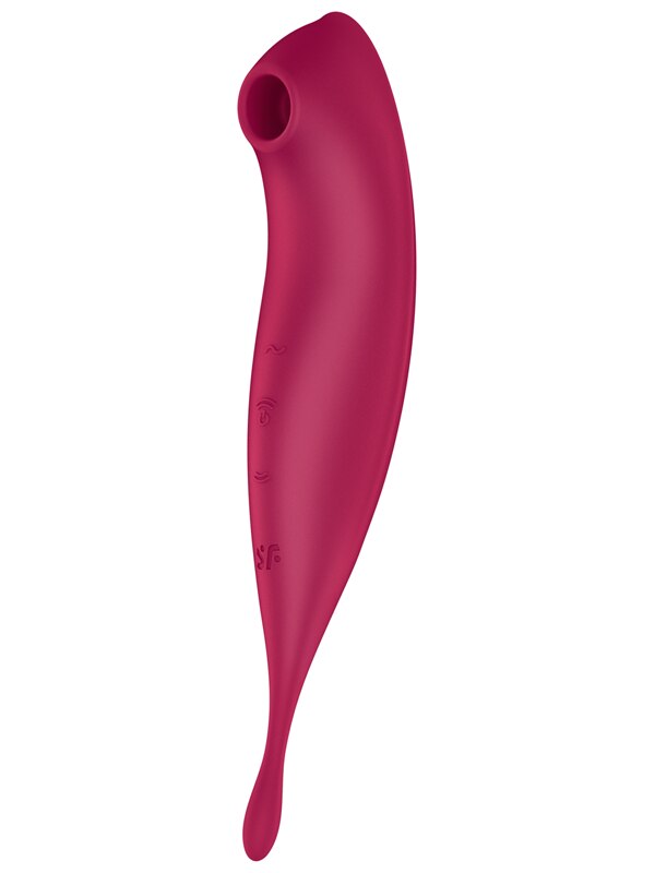 Satisfyer Twirling Pro plus Connect App Dark Red