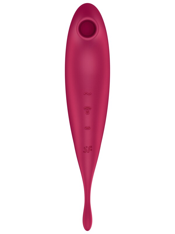 Satisfyer Twirling Pro plus Connect App Dark Red