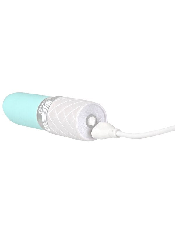 Pillow Talk Lusty Luxurious Flickering Massager Teal