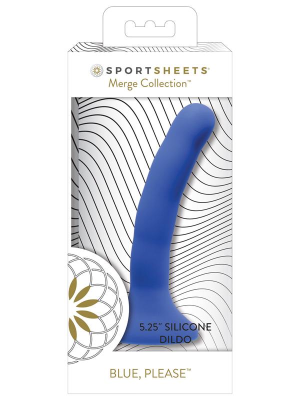 Please Silicone Dildo Blue