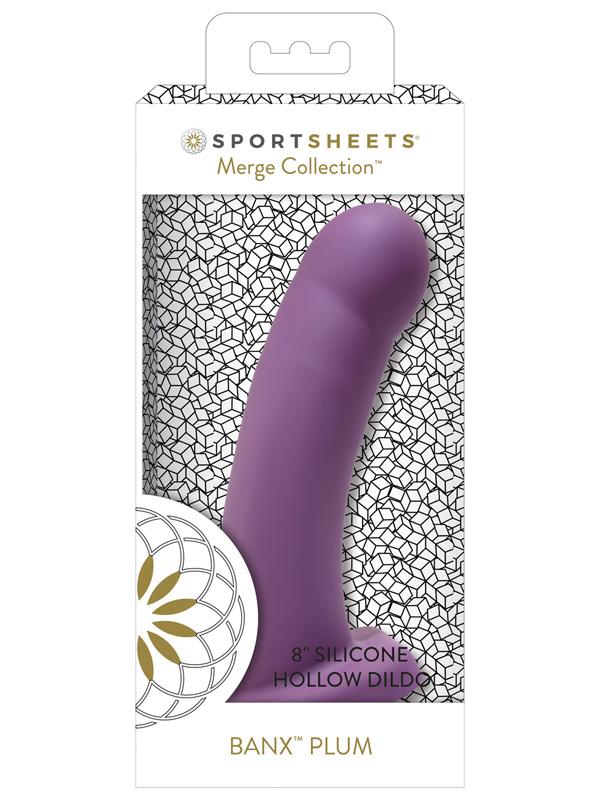 Banx Hollow Dildo Plum