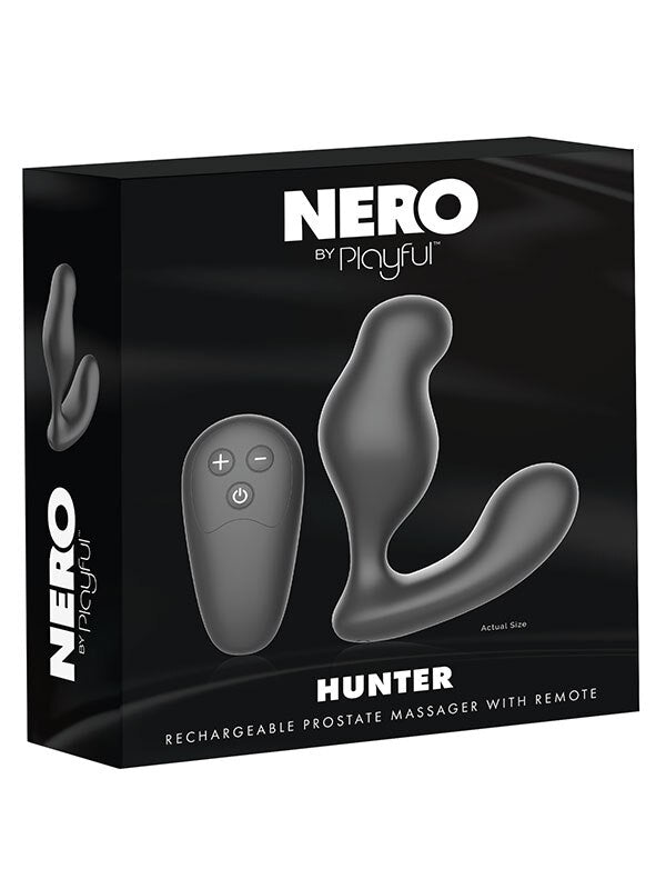 Nero by Playful Hunter - Rechargeable Prostate Massager with Remote