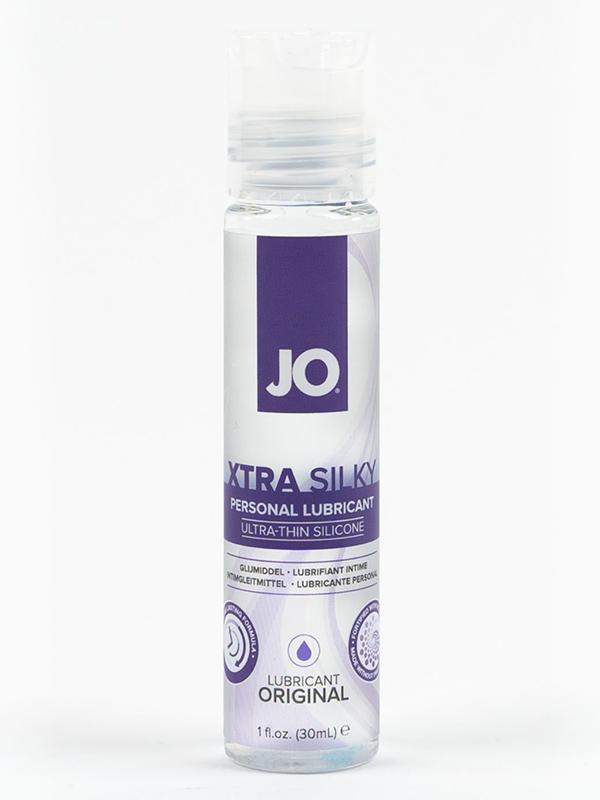 JO Xtra Silky Thin Silicone - Original - Lubricant 1 oz / 30 mL