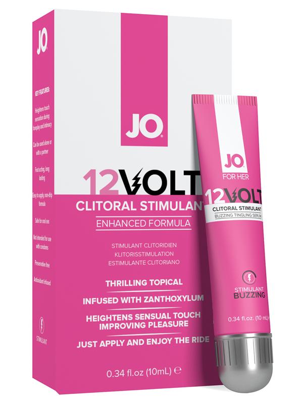 JO 12 Volt Clitoral Stimulant - Original - Stimulant 0.34 floz / 10 mL