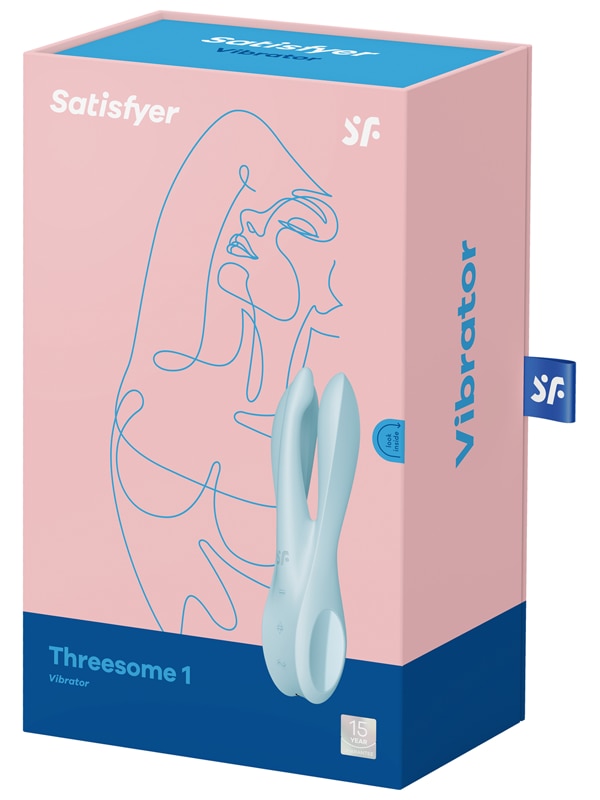 Satisfyer Threesome 1 Light Blue