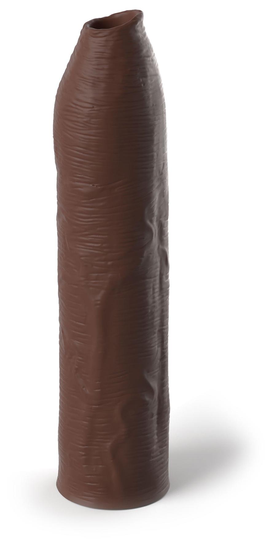 Fantasy X-tensions Elite Uncut 7 in. Extension Sleeve Brown