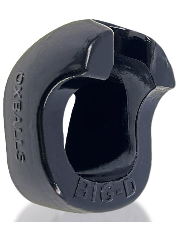 Big-D Shaft Grip Cockring Black