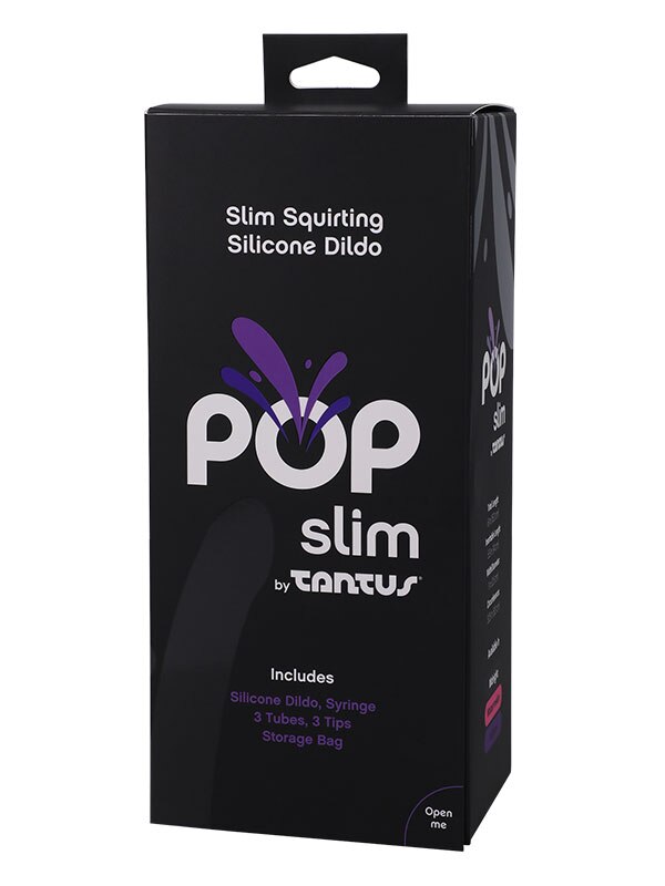 POP slim by TANTUS Squirting Dildo Indiglow