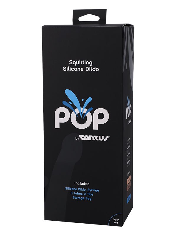 POP by TANTUS Squirting Dildo Espresso