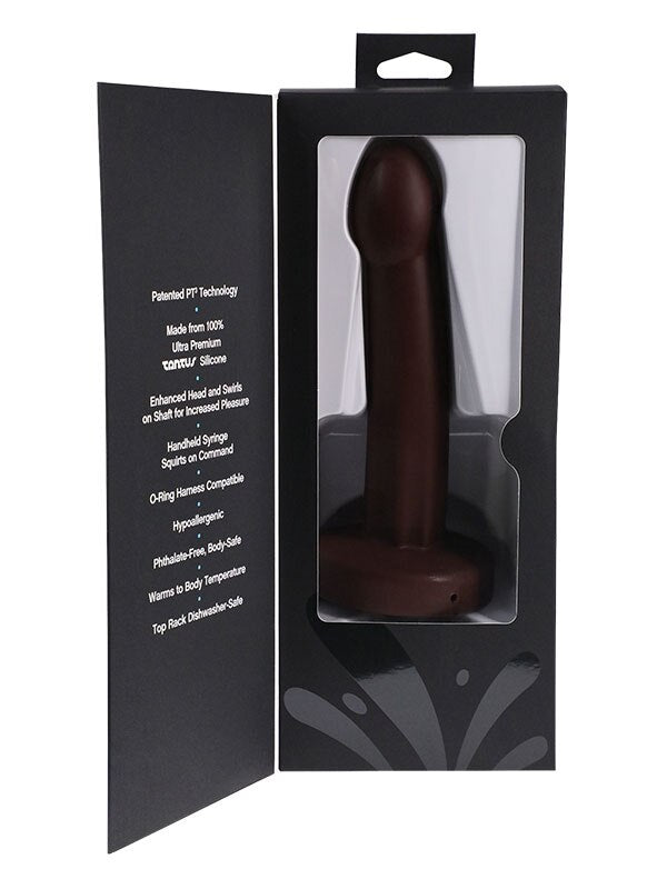 POP by TANTUS Squirting Dildo Espresso