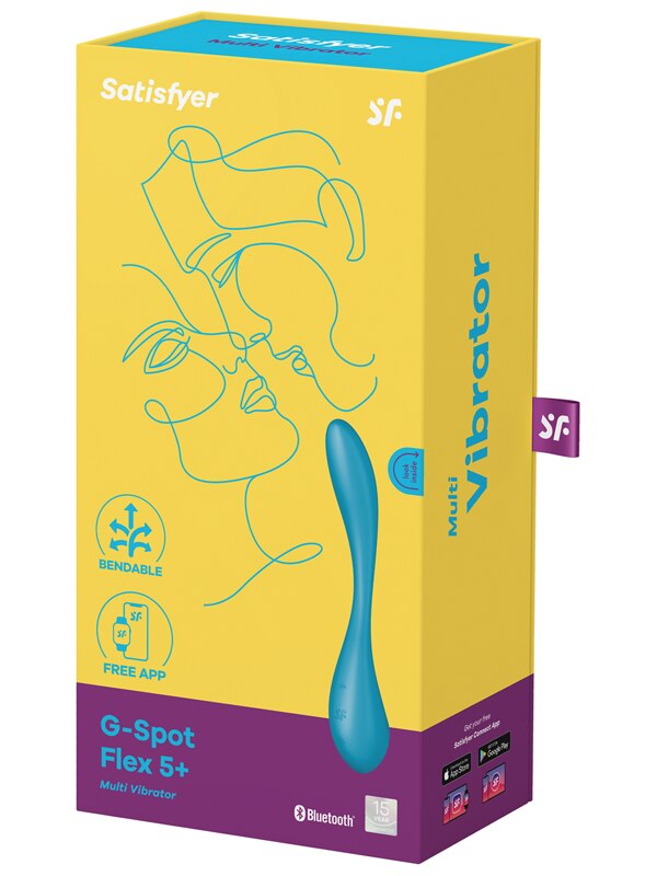 Satisfyer G-Spot Flex 5 Connect App Aquamarine