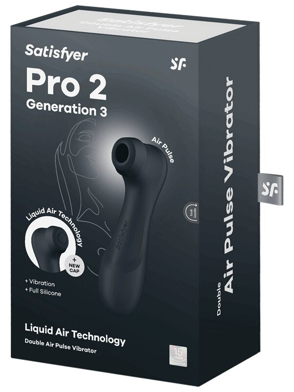 Satisfyer Pro 2 G3 Liquid Vibration Dark Grey