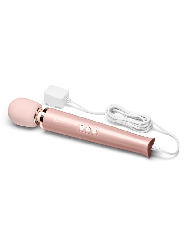 Le Wand Plug-in Vibrating Massager Rose Gold