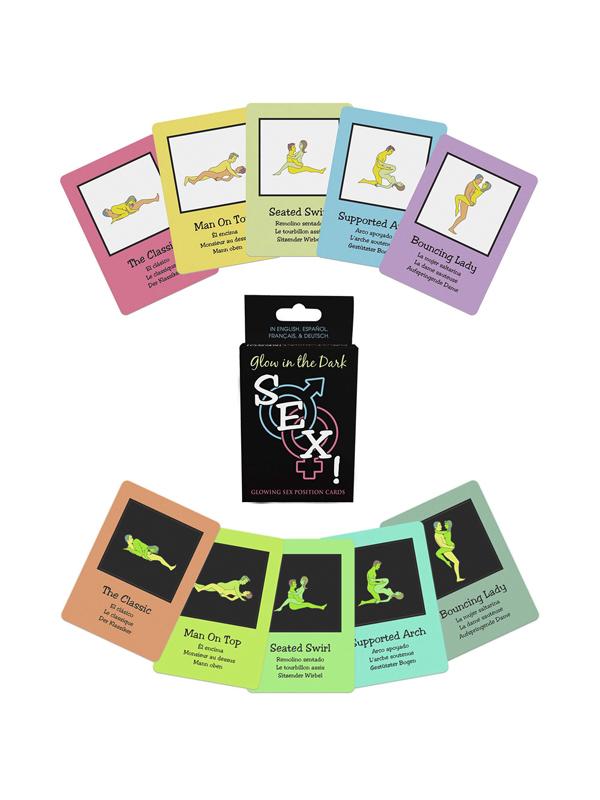 Glow in the Dark Sex Cards