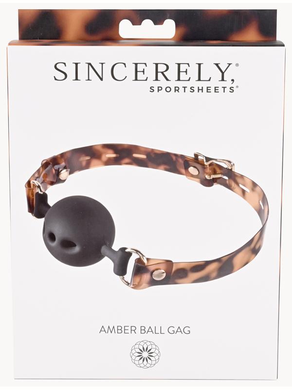 Amber Ball Gag