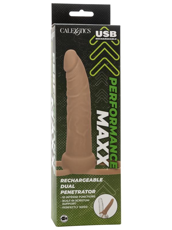 Performance Maxx Rechargeable Dual Penetrator Ivory