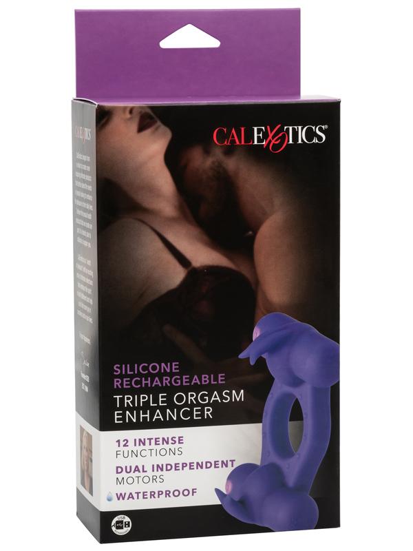 Silicone Rechargeable Triple Orgasm Enhancer