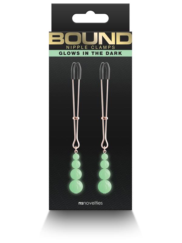 Bound Nipple Clamps G2 Rose Gold