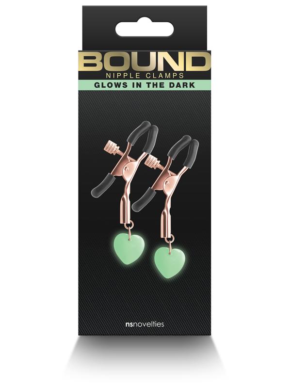 Bound Nipple Clamps G3 Rose Gold