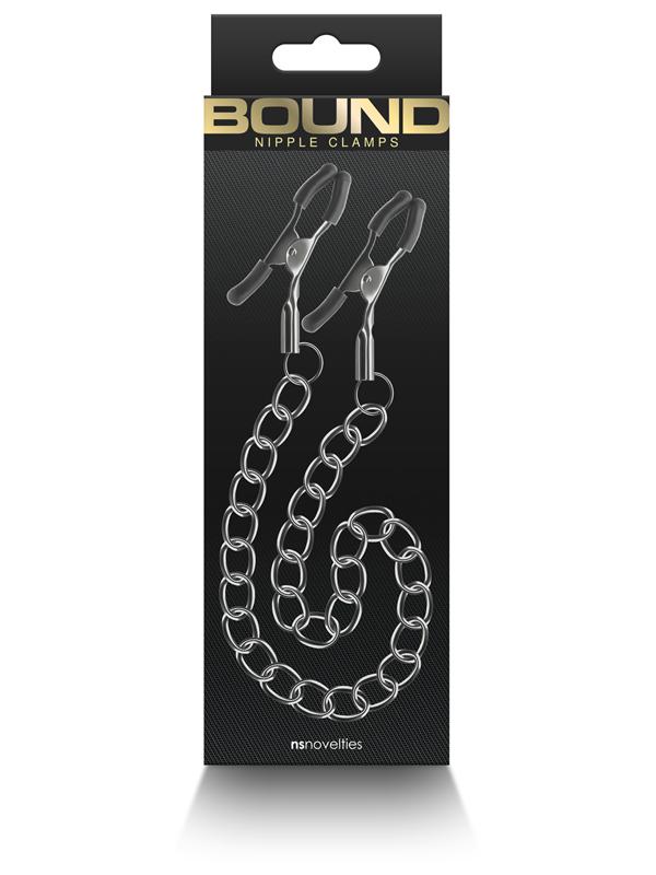 Bound Nipple Clamps DC2 Gunmetal