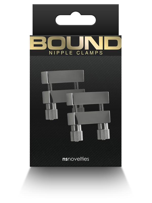 Bound Nipple Clamps V1 Gunmetal