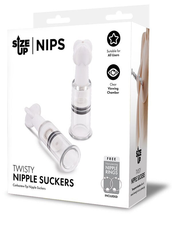 Size Up NIPS Twisty Nipple Suckers