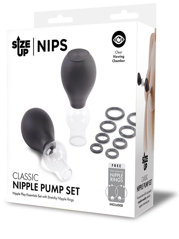 Size Up NIPS Classic Nipple Pump Set