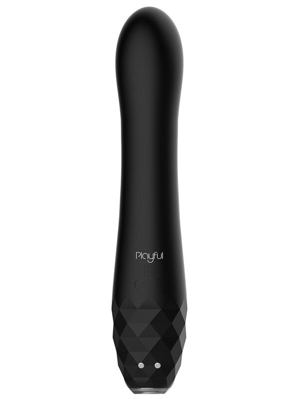 Playful Diamonds The Baroness - Rechargeable Rabbit Vibe Black