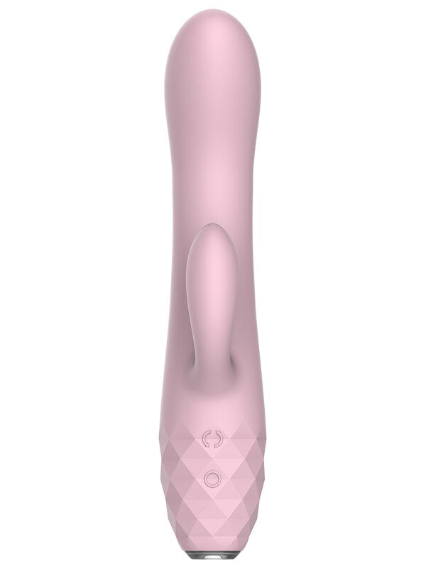 Playful Diamonds The Baroness - Rechargeable Rabbit Vibe Pink