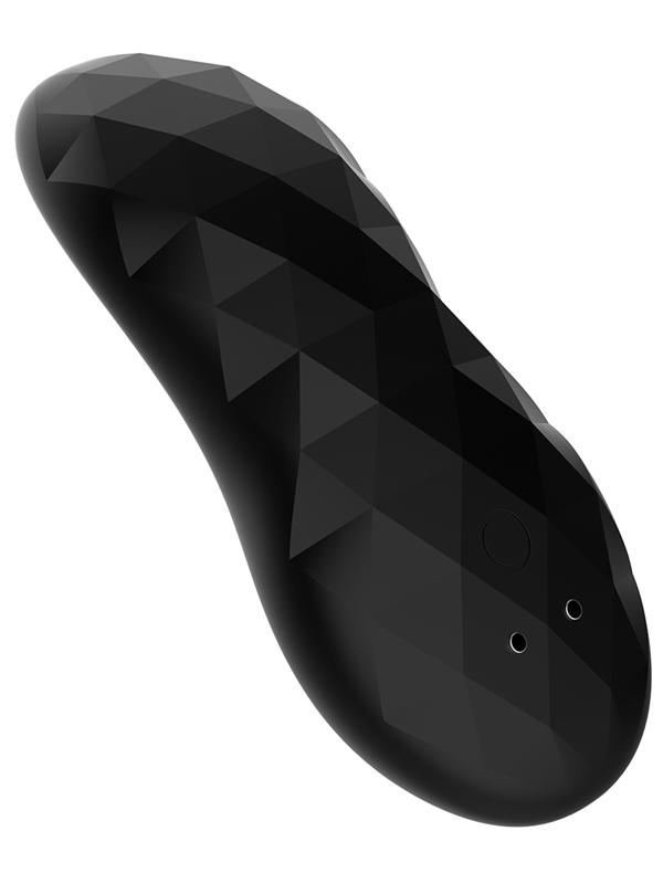 Playful Diamonds The Socialite - Rechargeable Lay-On Vibe Black