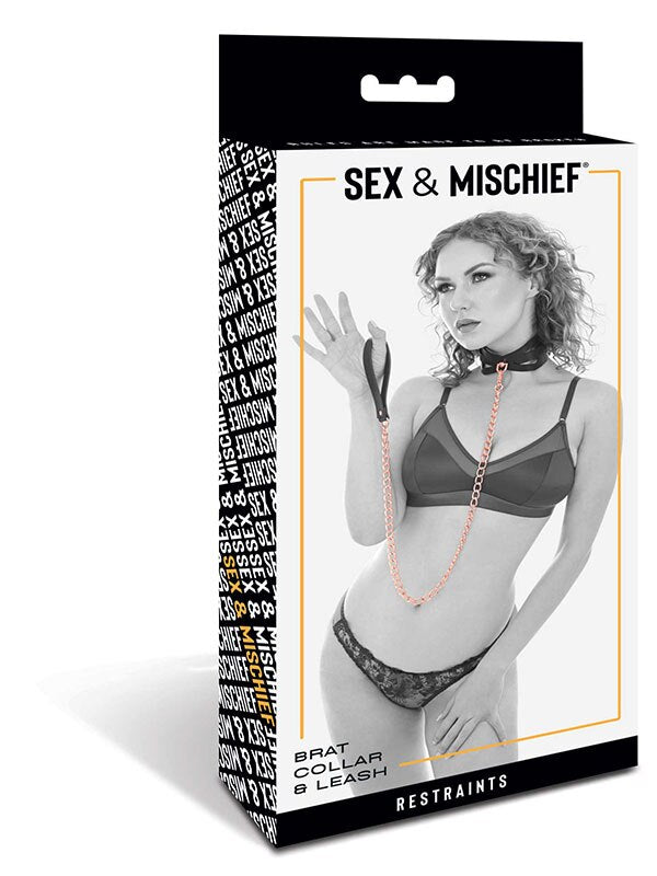 Sex and Mischief Brat Collar and Leash