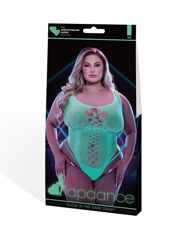 Lapdance Glow In The Dark High-Cut Teddy Q