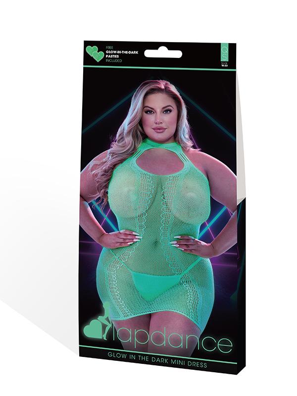 Lapdance Glow In The Dark Mini Dress Q