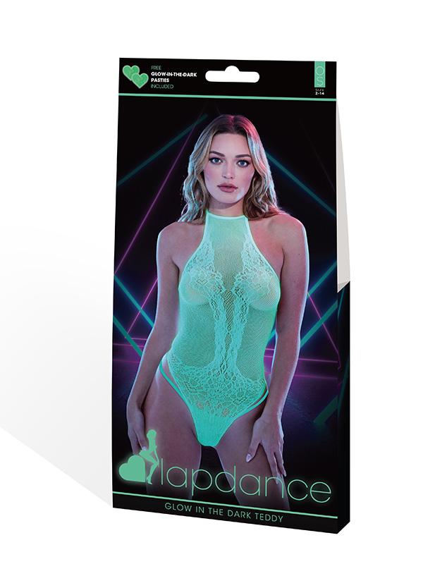 Lapdance Glow In The Dark Sheer Teddy