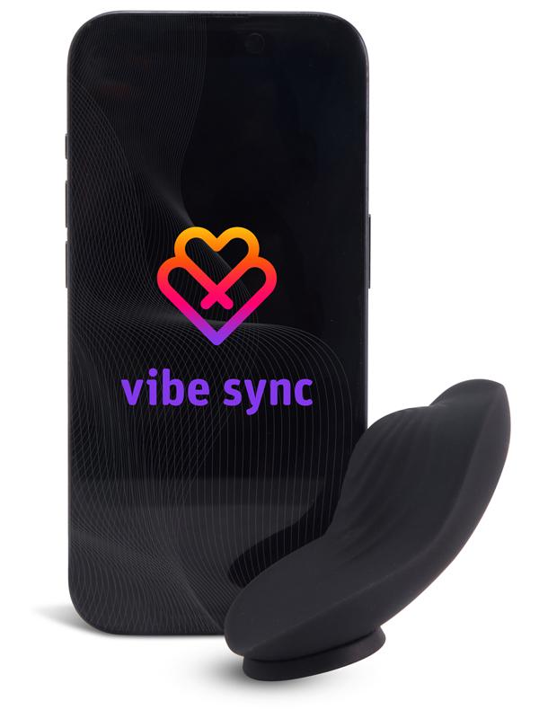 NU Sensuelle Lyra Long Distance Panty Vibe Black