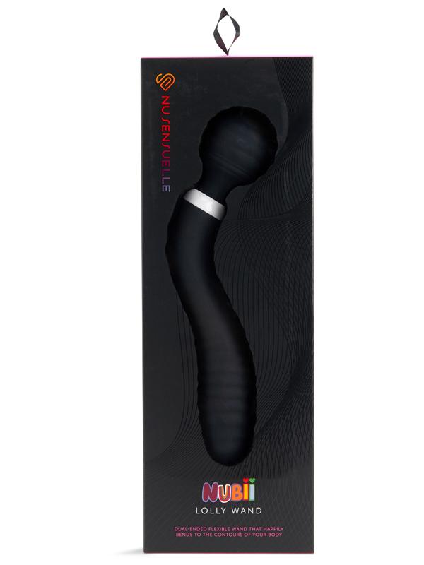 NU Sensuelle Nubii Lolly 10 Speed Flexible Wand Black